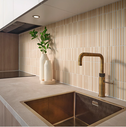 Quooker messing kraan