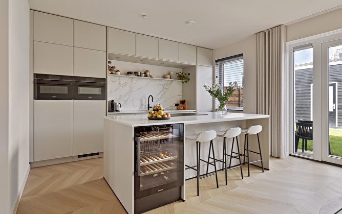 Luxe woonkeuken in Kashmir Grey met exclusieve marmerlook
